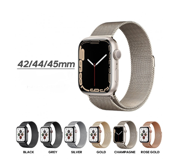 Pulseiras Metalizadas para Smartwatch 8